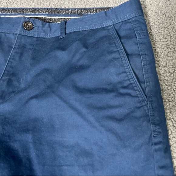 Zara Man Basic Collection Men's Size 32 Pants Navy Tapered Flat Front. - Picture 7 of 16